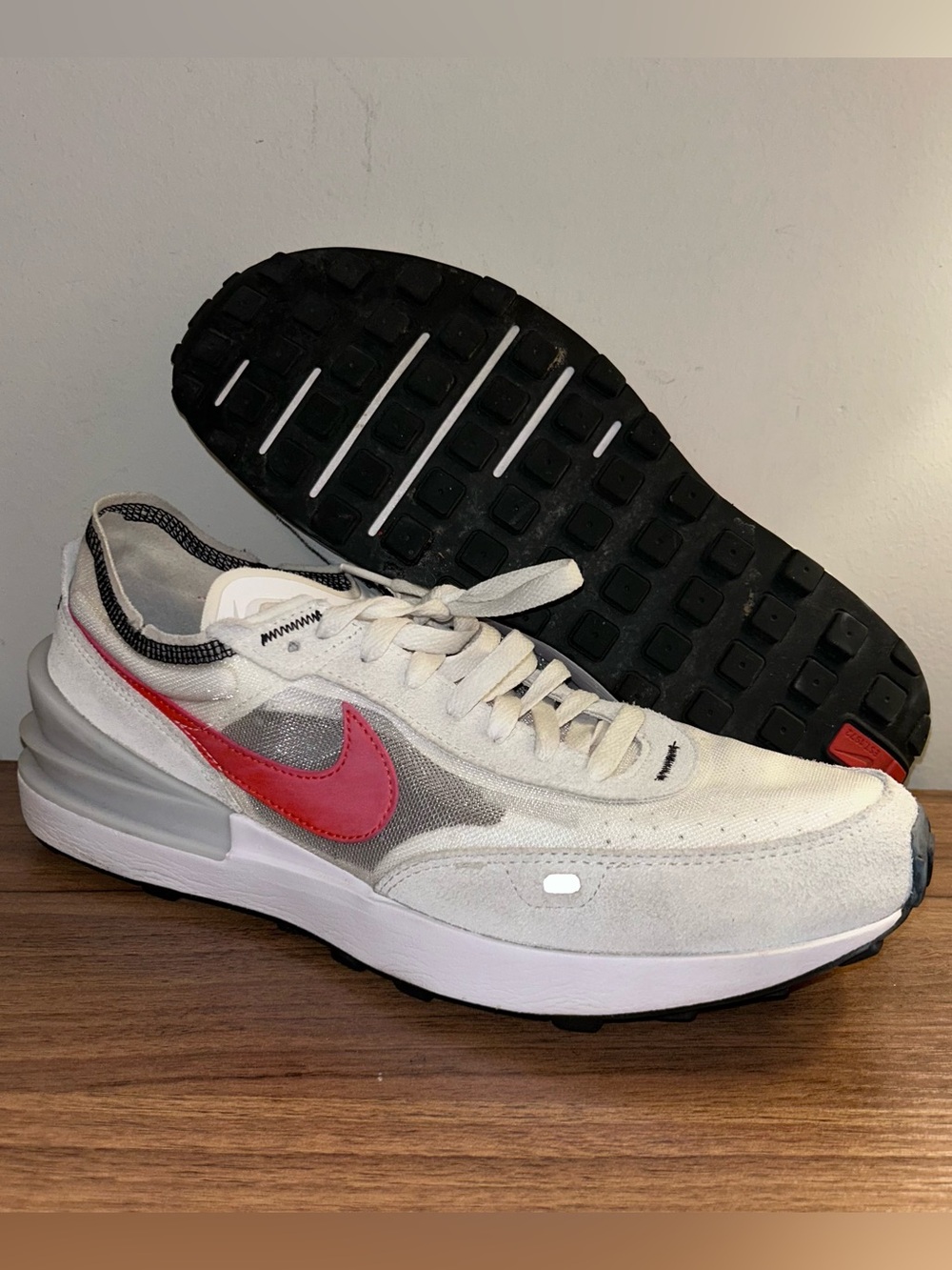 Nike Waffle One Summit White Athletic Shoes Mens Size 10.5 Sneakers DA7995-104